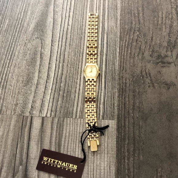wittnauer Accessories Wittnauer Gold Bracelet Swiss Watch Poshmark